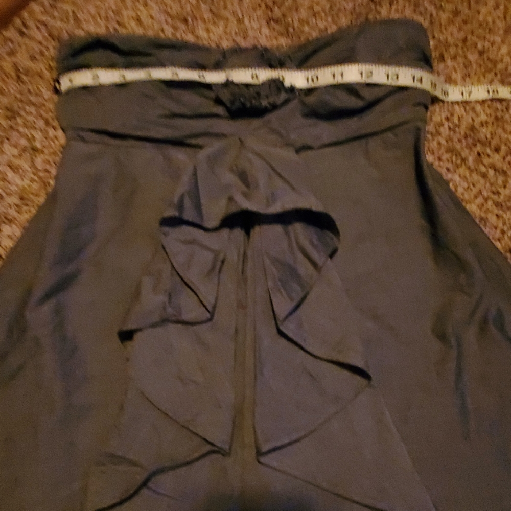 J. Crew strapless ruffled dress, size 2 - Picture 6 of 8